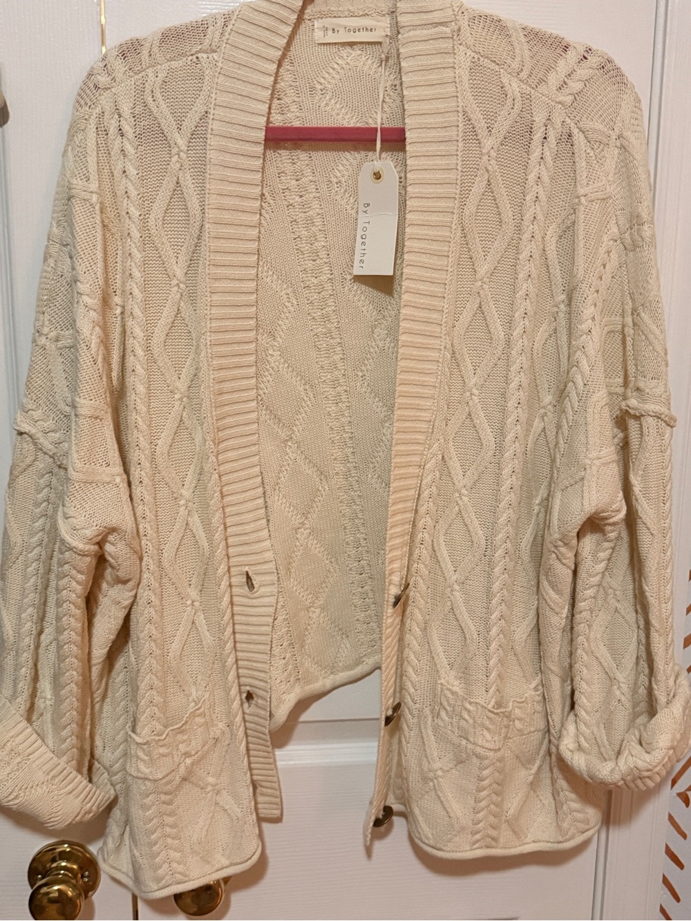 Anthro Boho | Slouchy Cardigan Sweater | NWT - Picture 4 of 8